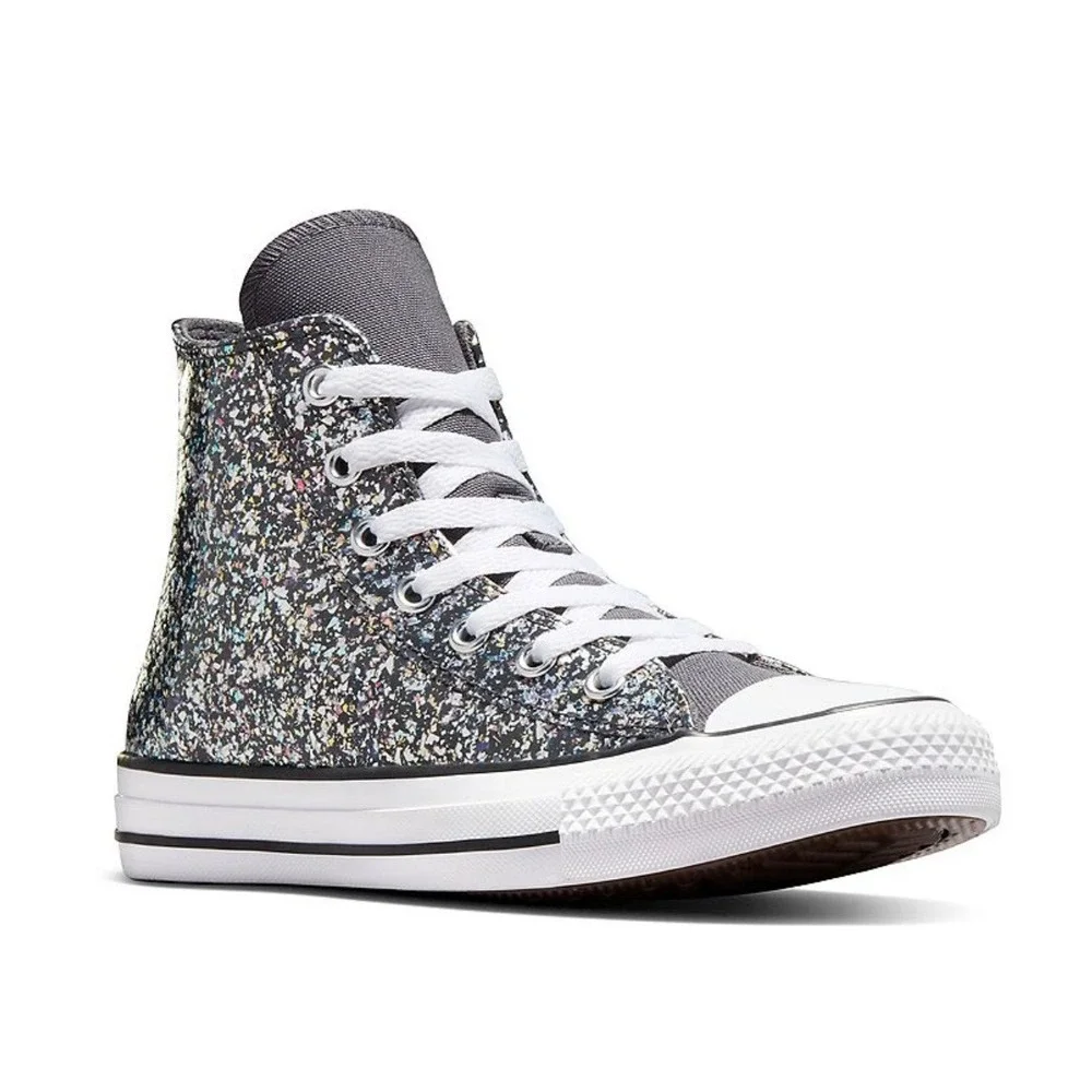 NEW Converse Chuck Taylor All Star Girls Glitter High Top Sneakers Big Kids 6